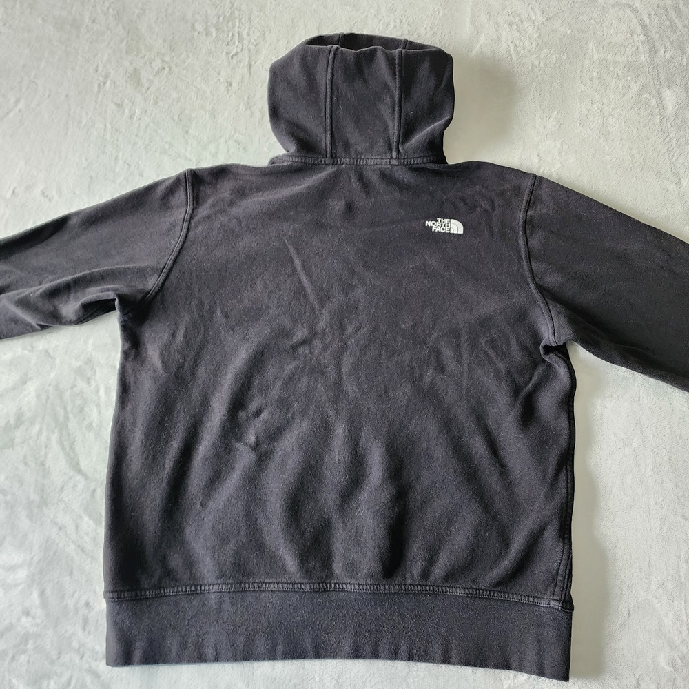 The North Face Hoodie Mens Medium 1966 Berkeley Ca Spellout Logo Black White '16 - Picture 12 of 15
